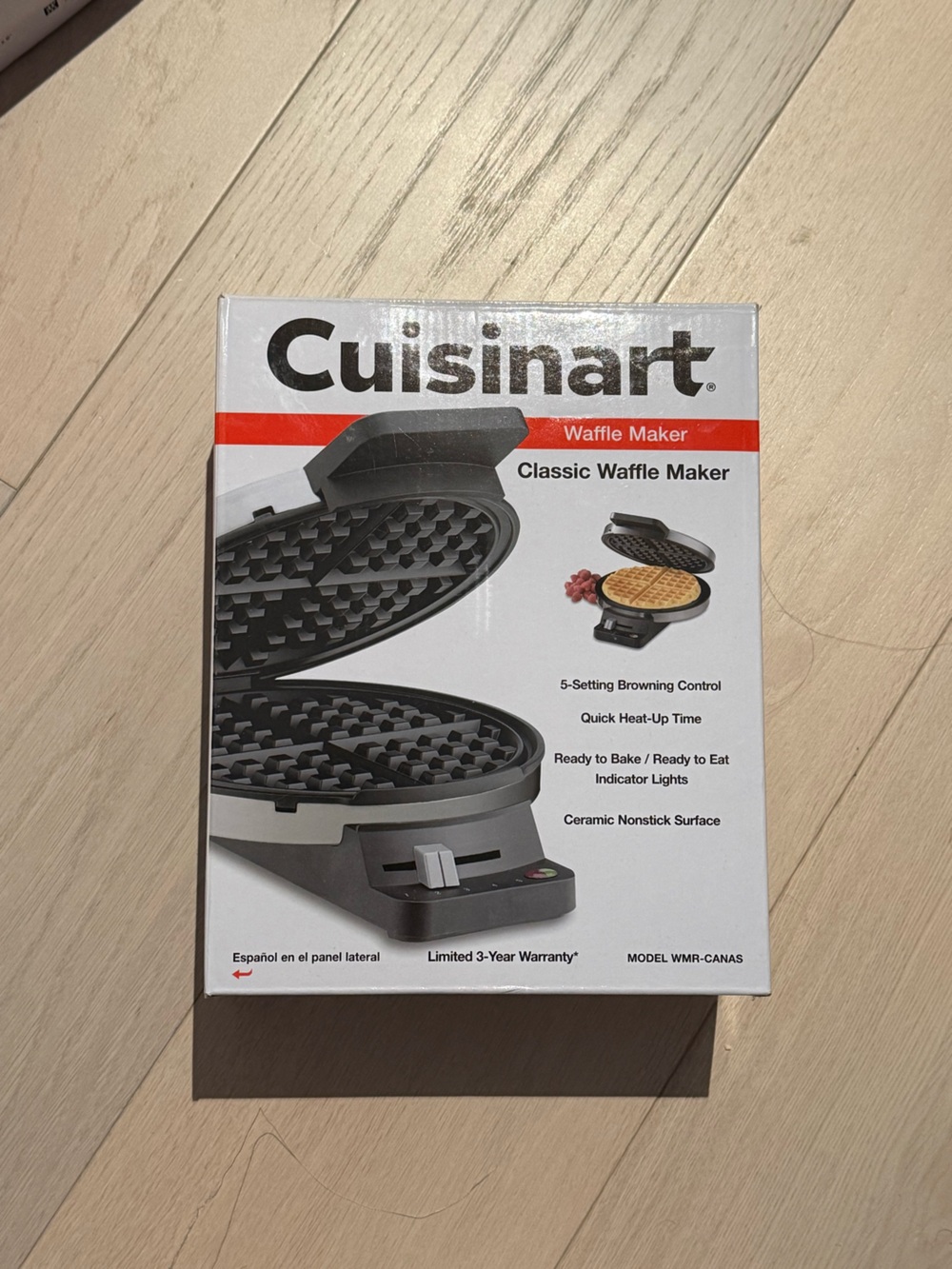 Cuisinart Classic Waffle Maker - NWT